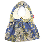 niva �j���@ ���̎q �X�^�C �t�����[�p�^�[���r�u flower pattern bib �u���[ ���H���G�v���� �悾�ꂩ�� ���킢��