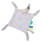 エドインター お月さまのミニタオル 歯固め おしゃぶり 知育玩具 教育玩具 布のおもちゃ 赤ちゃん ベビー