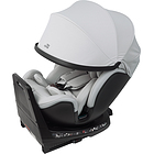 BRITAX ROMER �u���^�b�N�X ���[�}�[ �X�C�x�� �O���E�}�b�N�X�G�A�[ ���l���O���[ SWIVEL GROW MAX AIR LINEN GREY �`���C���h�V�[�g �W���j�A�V�[�g ���^�t�@�� ���� �� �M �ʋC�� ISOFIX ��]�� R129�K�� �M���Ǒ΍�