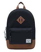 HERSCHEL(n[VF) HERITAGE kids we[W(LbY) Black Saddle/Brown bNTbN obNpbN/m//sp