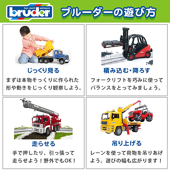 布おむつ.jp bruder ブルーダー MB Arocs クレーントラック