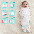 aden+anais essentials X Xh 4 GCfAhAlC GbZVY  BOX Rbg100% GCf uPbg vEHbVH oYj j Mtg 蕨 v[g bsO