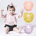 niva j@ ̎q X^C n[ghJ tX^C heart embroidered frill bib HGv 悾ꂩ 킢