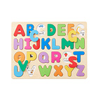 エドインター 木のパズル A・B・C (3歳〜) ABC パズル 木製