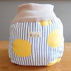 kucca クッカ パンツ型布おむつカバー 黄色い太陽 by niko's design Mサイズ (7〜10kg) パンツ型 トイレトレーニング