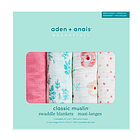 aden+anais essentials  4 X Xh BOX GCfAhAlC GbZVY tu[ full bloom uPbg Rbg100% oYj j̎q ̎q oY